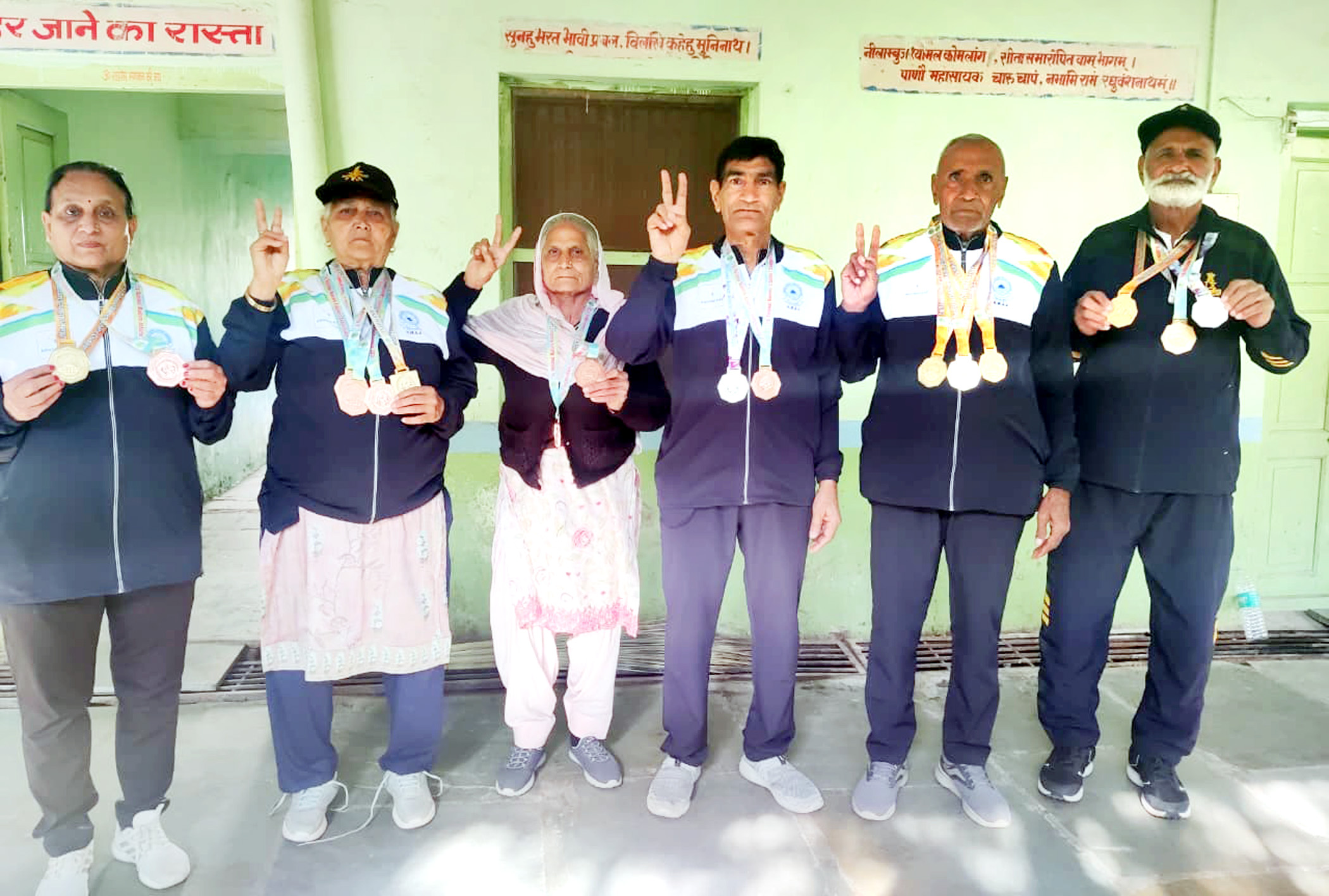 : हिसार स्पोर्ट्स, मास्टर एथलेटिक्स, अजमेर चैंपियनशिप, बुजुर्ग एथलीट, हरियाणा स्पोर्ट्स न्यूज, पदक विजेता, फिटनेस ओवर 50